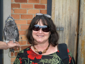 Carolyn Burns Bass in Yarra Valley, Victoria, Australia.