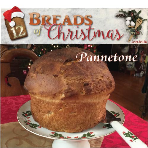 Day 12: The 12 Breads of Christmas–Pannetone